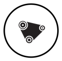Timing belt icon