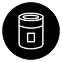 Tin can icon