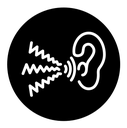 Tinnitus awareness icon