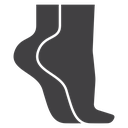 Tiptoe feet 2 icon