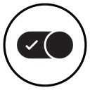 Toggle switch icon
