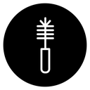 Toilet brush icon
