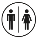 Toilet Male female icon