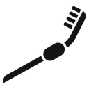 Tooth brush Black Filled icon