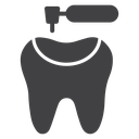 Tooth filling icon