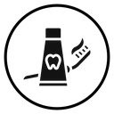 Toothbrush Toothpaste Tube icon
