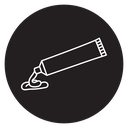 Toothpaste tube icon