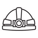Torch helmet icon