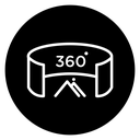 Tour virtual icon