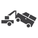 Towed car icon