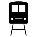Train Front View icon