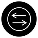 Transfer arrows icon