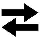 Transfer Arrows Opposite icon