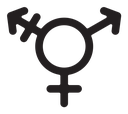 Transgender symbol icon