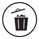 Trash icon