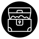 Treasure chest icon