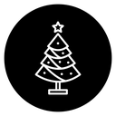 Tree christmas 2 icon