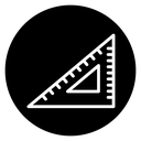 Triangle Ruler icon