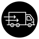 Truck arrow 2 icon
