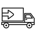 Truck arrow 4 icon