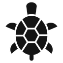 Turtle Black Filled icon