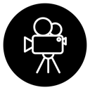 TV camera icon
