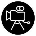 TV camera icon