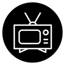 Tv retro icon