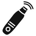 Ultrasonic face skin scrubber icon