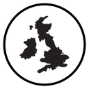 United Kingdom map icon