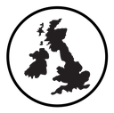 United Kingdom map icon