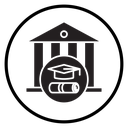 University, college degree icon