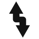 Up Down Arrows icon