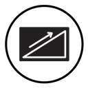 Uphill icon