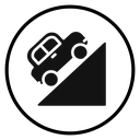 Uphill icon