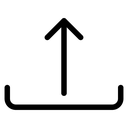 Upload Arrow Tray icon