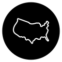 US map icon