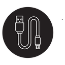 USB cable icon