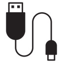 USB cable icon