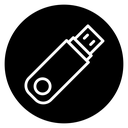 USB pendrive icon