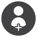 User Add Circle icon
