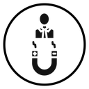 User engagement icon