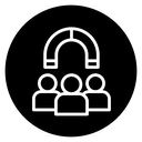 User engagement icon