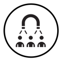 User engagement icon