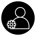 User gear icon