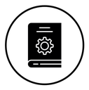 User guide book icon