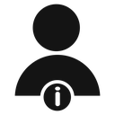 User information icon