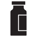 Vaccine vial icon