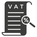 Value added tax VAT icon