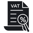 VAT taxes 2 icon